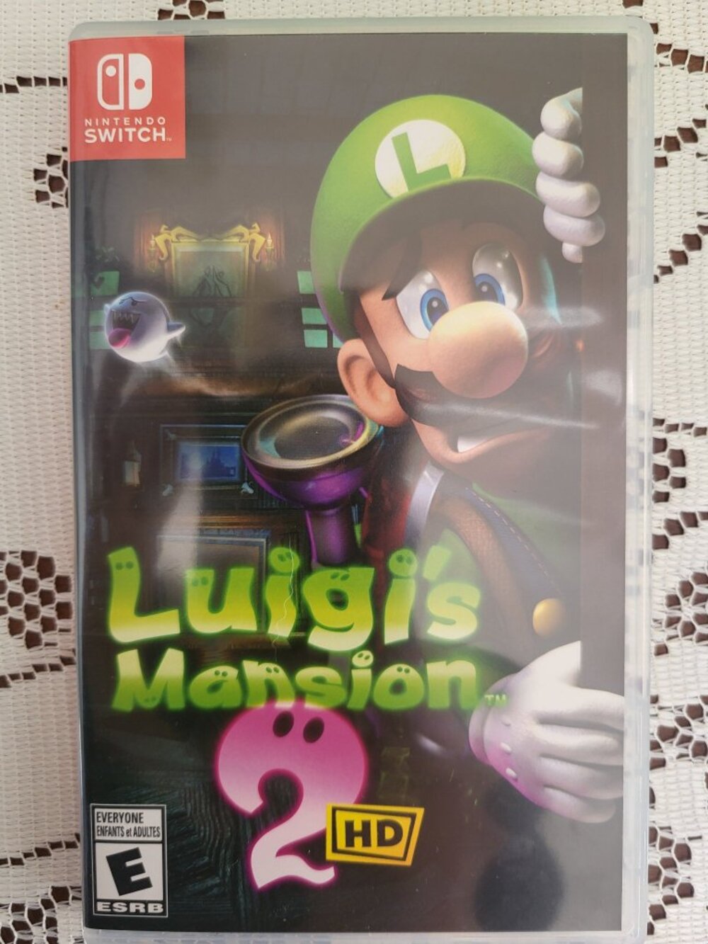 Luigis Mansion 2 HD Nintendo Switch Complete with Case